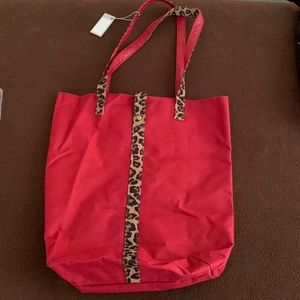Elizabeth Arden Tote with Mirror Keychain